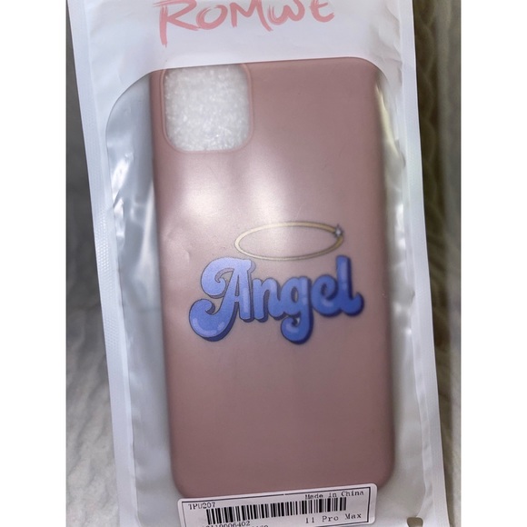 Pink Angel Graphic iPhone 11 Pro Max Case 💜 - Picture 7 of 17